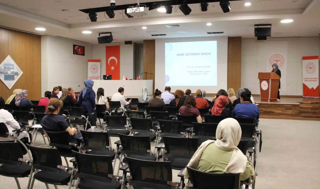 Elazığ’da Emzirme Haftası çerçevesinde anne sütünün önemi ele alındı. Anne