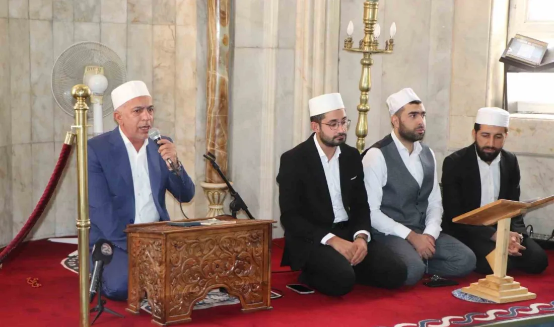 Elazığ’da Camiler ve Din Görevlileri Haftası’nda İzzetpaşa Camii’nde Mevlid programı