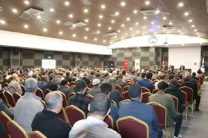 Elazığ’da düzenlenen ekim ayı mutat toplantısında din görevlileri bir araya