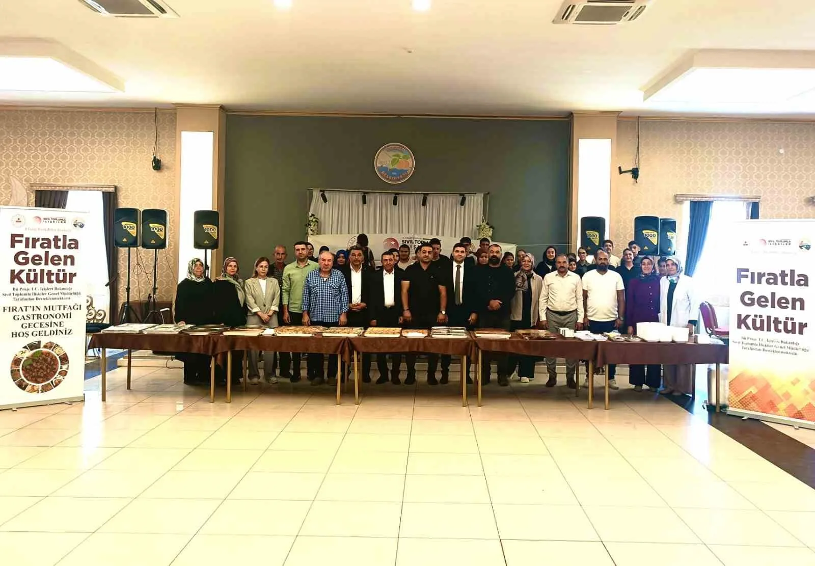 Elazığ’da hayata geçirilen “Fırat’la Gelen Kültür Projesi” kapsamında düzenlenen etkinlikte