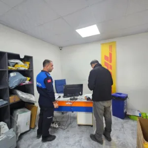 Elazığ’ın Akçakiraz Beldesinde zabıta ekipleri tarafından faaliyet gösteren iş yerlerinde