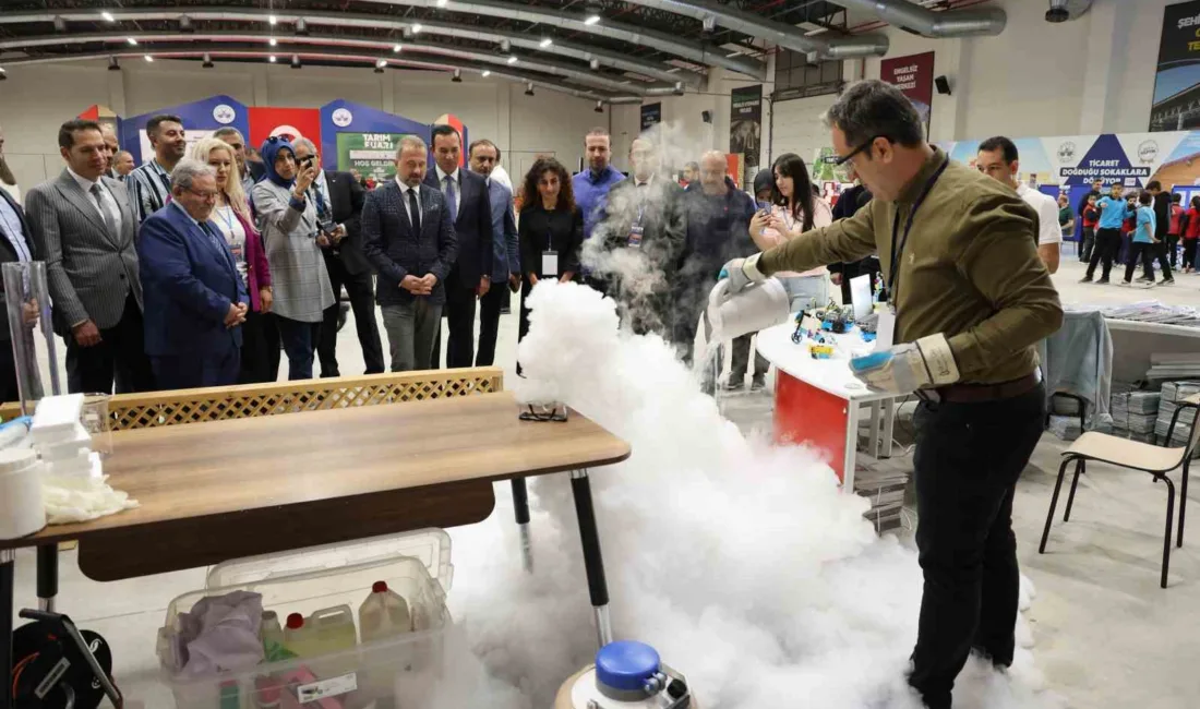 Elazığ’da TÜBİTAK Bilim Şenliği Destekleme Programı kapsamında düzenlenen “Teknoloji ve