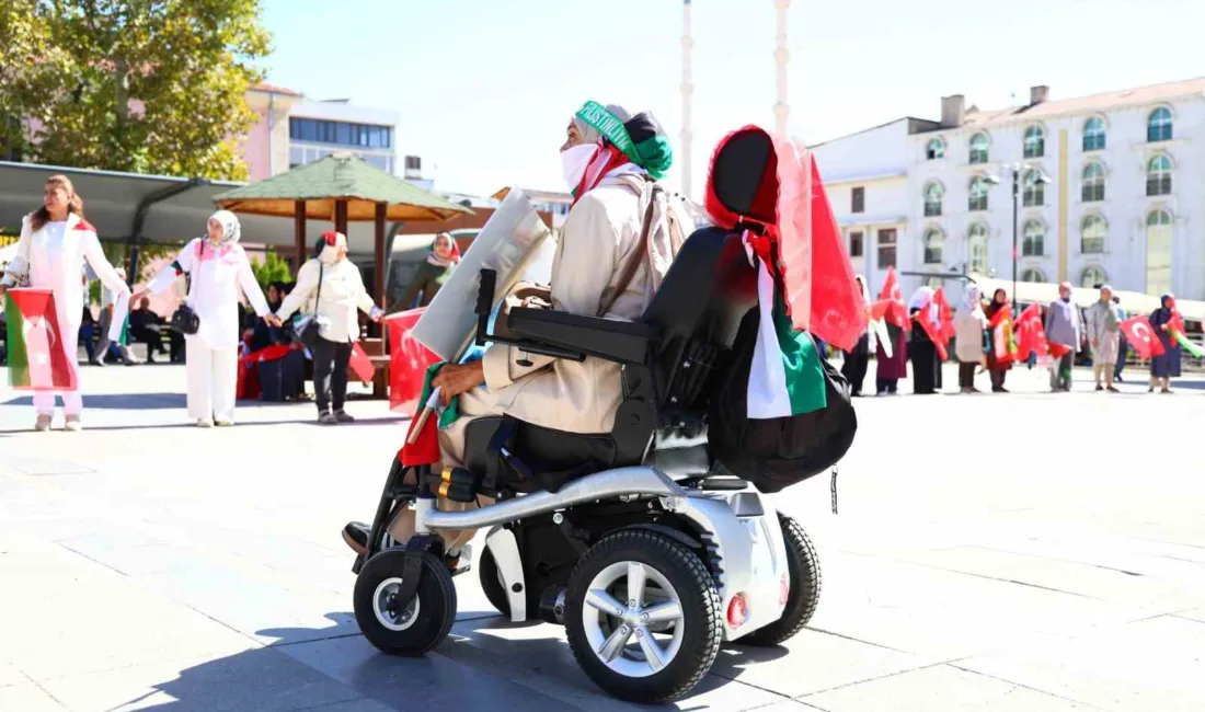 AK Parti Elazığ Kadın Kolları, Gazze’ye destek için 15 Temmuz
