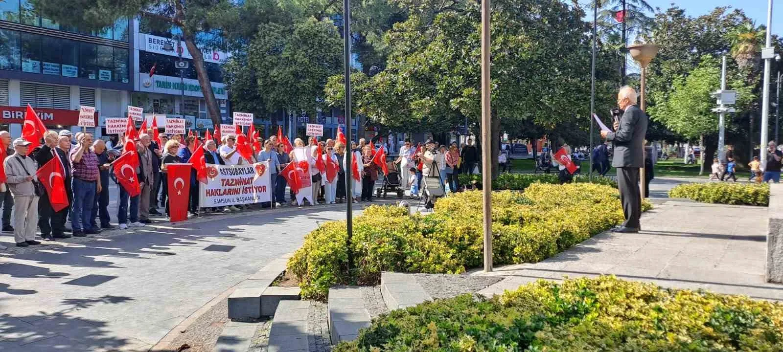 Türkiye Emekli Astsubaylar Derneği (TEMAD) Samsun Şube Başkanı Tanju Arat,