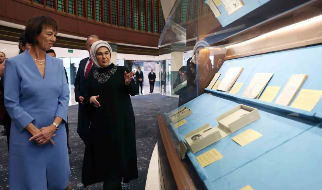 Cumhurbaşkanı Recep Tayyip Erdoğan’ın eşi Emine Erdoğan, Türkiye’ye resmi ziyaret