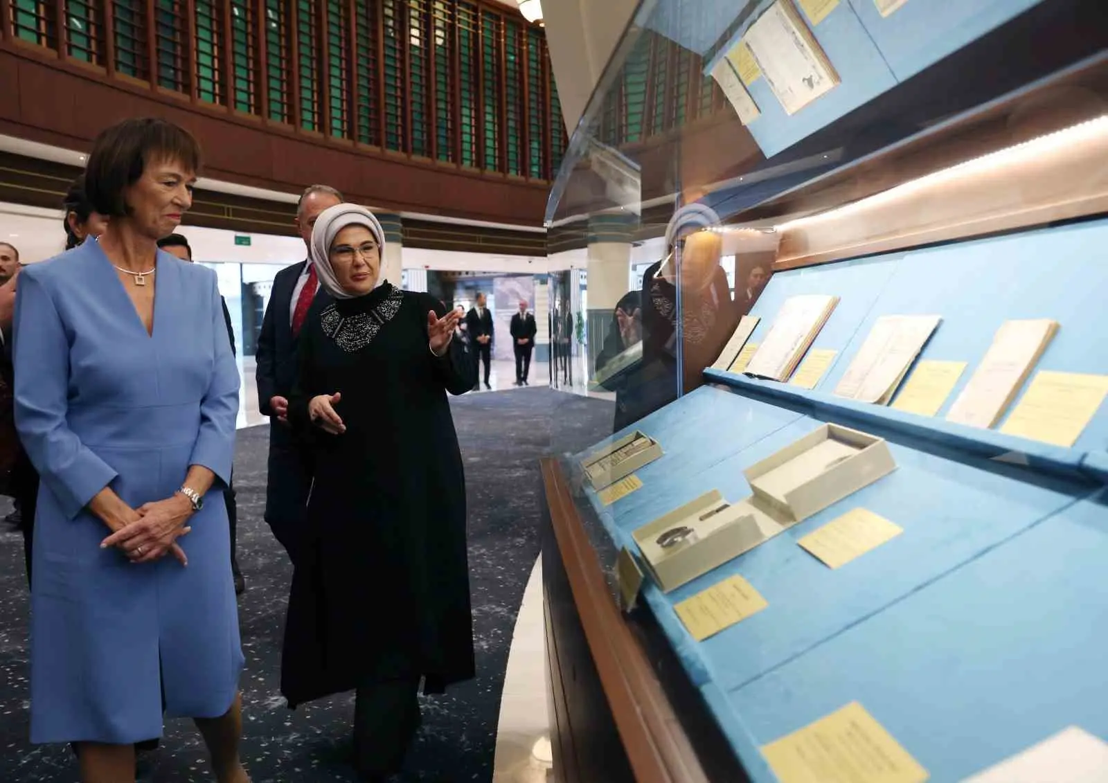 Cumhurbaşkanı Recep Tayyip Erdoğan’ın eşi Emine Erdoğan, Türkiye’ye resmi ziyaret