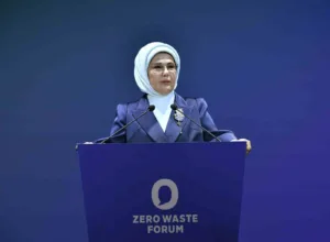 Cumhurbaşkanı Recep Tayyip Erdoğan’ın eşi Emine Erdoğan, “Sıfır Atık Hareketi