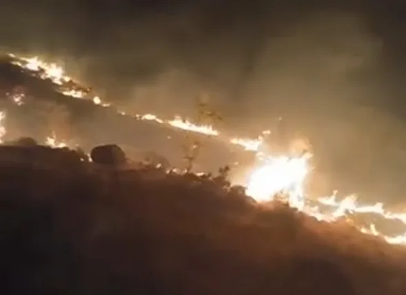 Konya’nın Emirgazi ilçesinde meralık alanda çıkan yangın itfaiye tarafından söndürüldü.