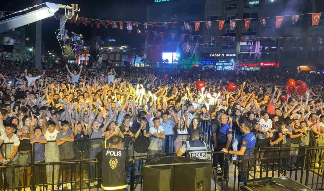 Manisa’nın Alaşehir ilçesinde sağanak yağmur ve elektrik kaçağı tehlikesi nedeniyle