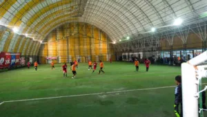 Erzincan Belediyesi tarafından düzenlenen birimler arası halı saha futbol turnuvası