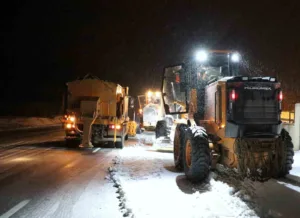 Erzincan’da yüksek kesimlerinde ekim ayının 13’ünde etkili olan kar yağışı