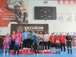 Cumhurbaşkanlığı’nın katkılarıyla düzenlenen 3. Kamu Spor Oyunları kapsamında Erzurum’da gerçekleştirilen