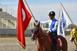 Türkiye Atlı Cirit Federasyonu Mavi Grup Yarı Final karşılaşmasında Erzurum