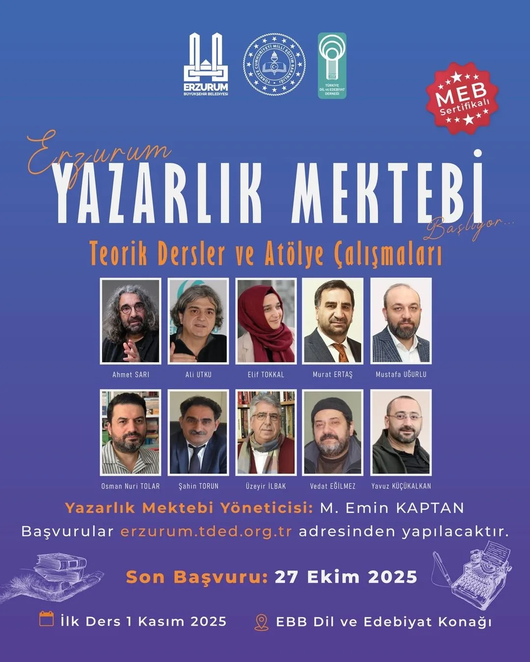 Erzurum Büyükşehir Belediyesi, İl Milli Eğitim Müdürlüğü ve Türkiye Dil