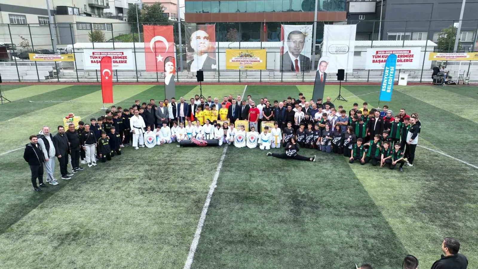 Esenyurt Belediyesi, Amatör Spor Haftası kapsamında ilçede 15 farklı branşta