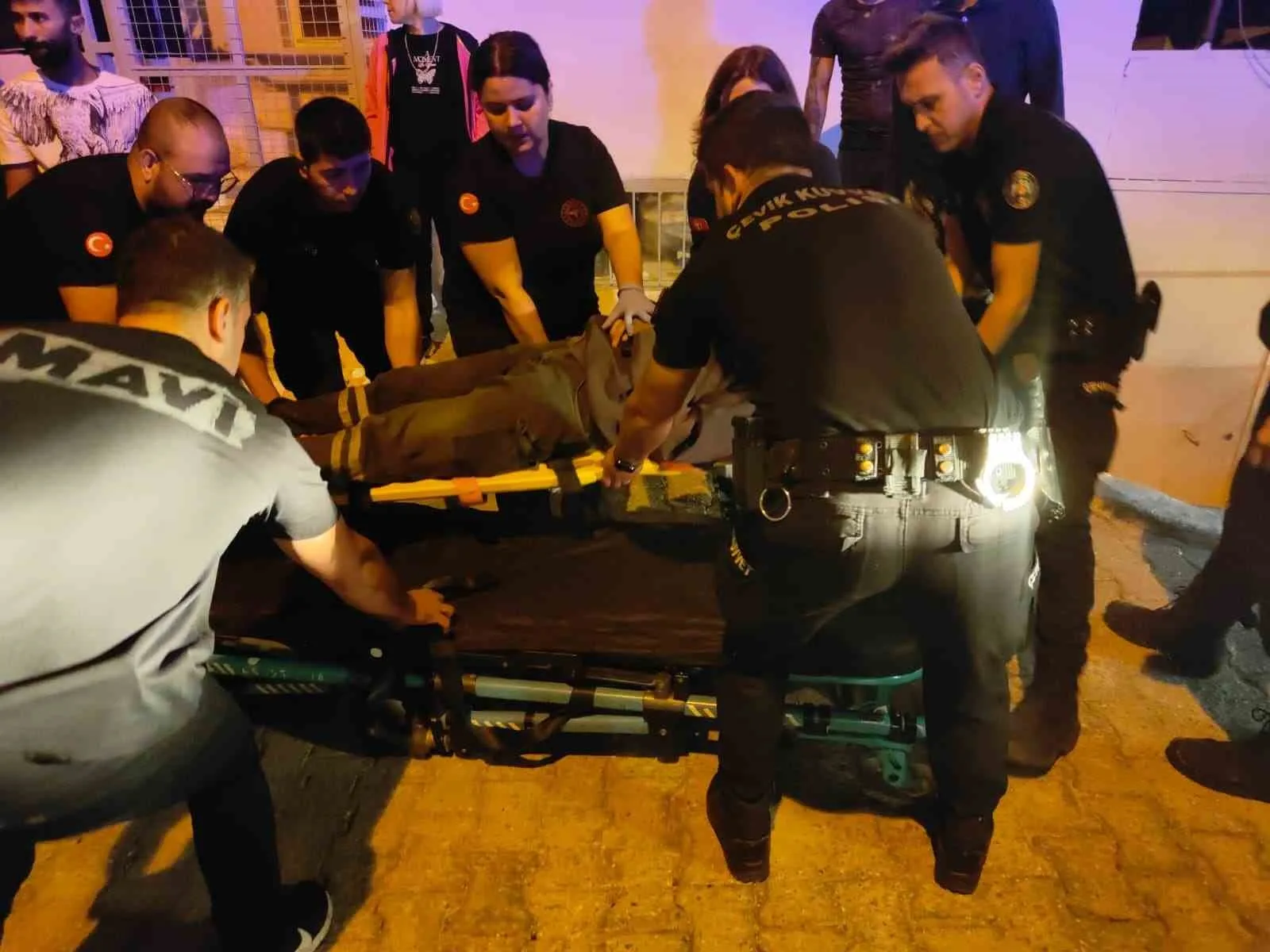 İddiaya göre, bir haftadır evli olan M.S., eşinin eski kocası