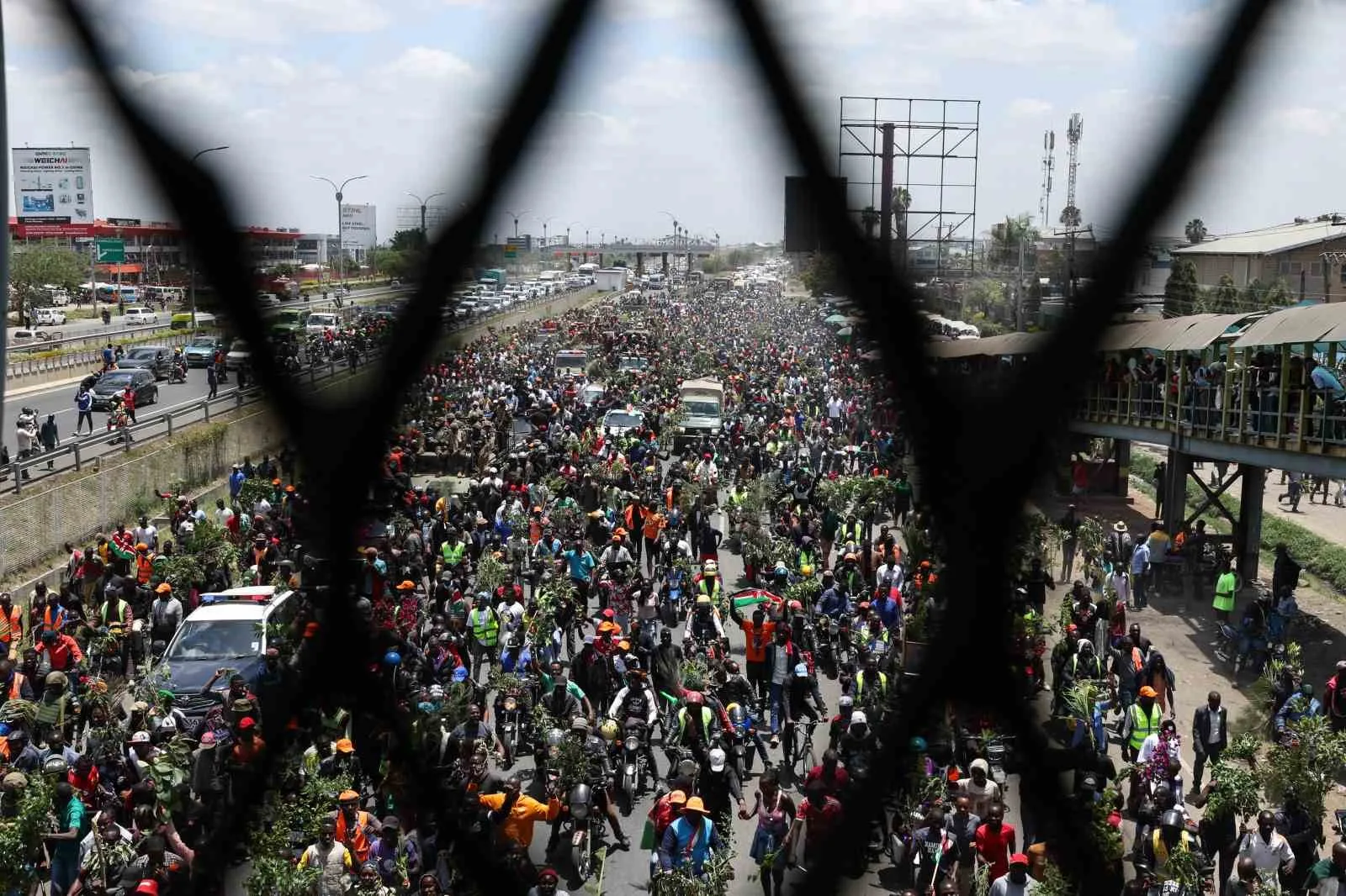 Kenya’nın başkenti Nairobi’de polis, hayatını kaybeden eski Kenya Başbakanı Raila