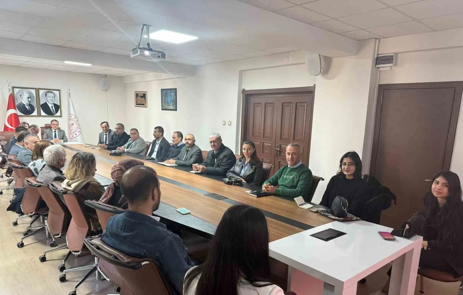 Eskişehir İl Milli Eğitim Müdür Vekili Muammer Demirkan başkanlığında yapılan