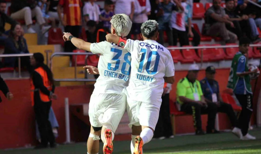 Erciyes 38 Futbol Kulübü’nün başarılı oyuncusu Ethem Balcı, ligdeki ikinci