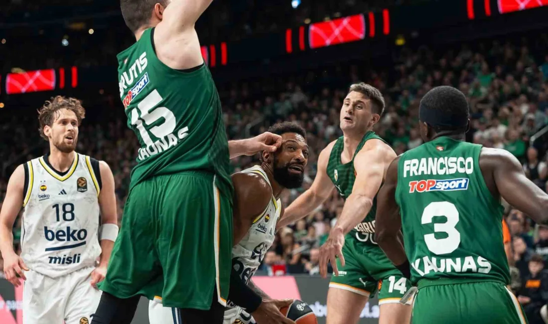 Fenerbahçe Beko, Euroleague’in ikinci haftasında Litvanya deplasmanında Zalgiris Kaunas’a 84-81