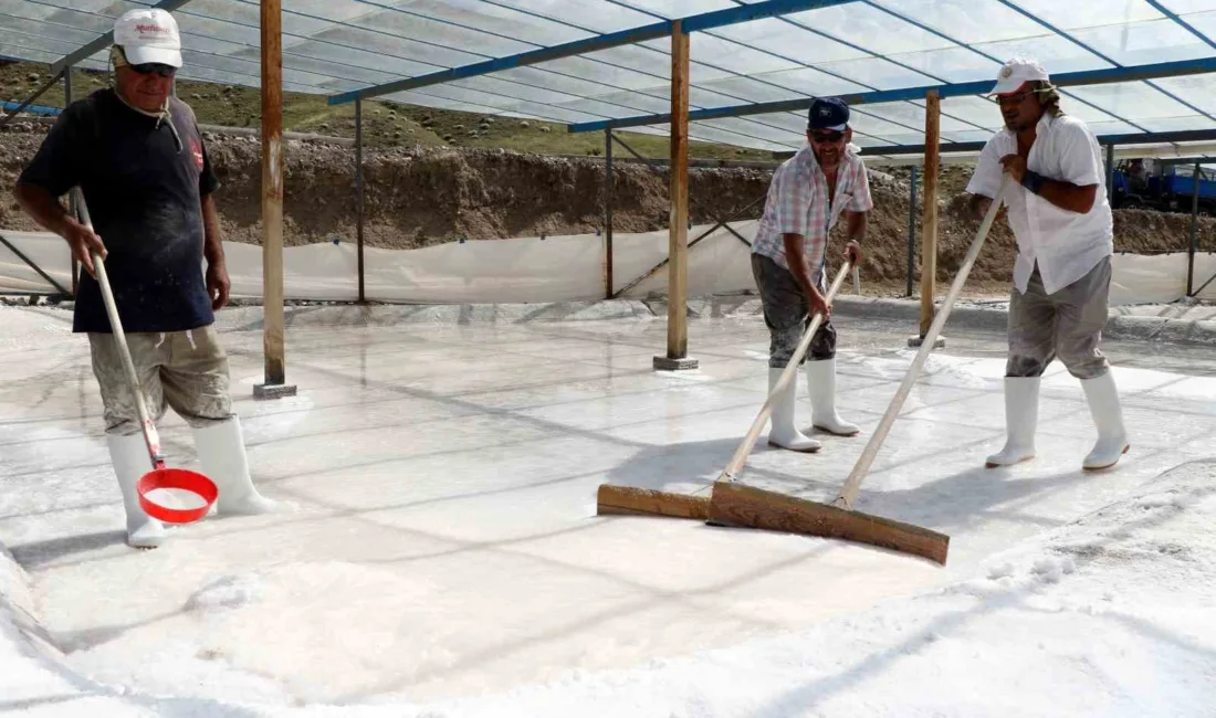 Erzincan’ın Kemah ilçesindeki tesislerde 3 bin yıllık geleneklerle, sera görünümlü