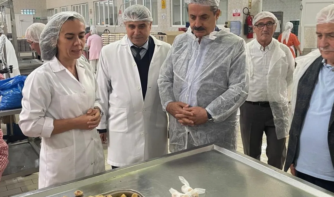 Eski Bakan ve Artvin Milletvekili Faruk Çelik, Bursa’nın köklü markalarından