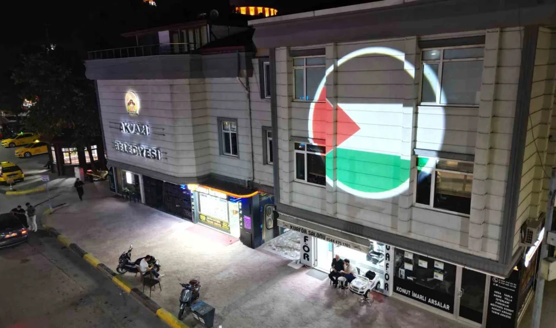 Akyazı Belediyesi, Filistin halkına destek olmak ve yaşanan zulme dikkat