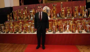 Galatasaray Spor Kulübü’nün 120. kuruluş yıl dönümü kutlamaları Galatasaray Lisesi’nde