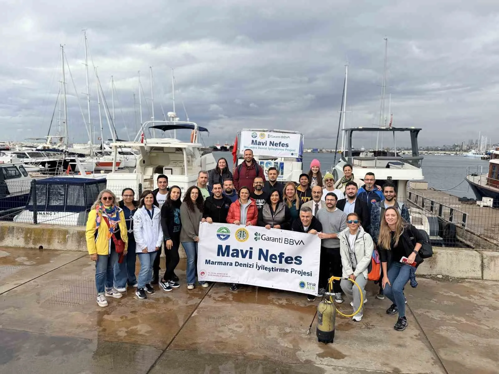 Garanti BBVA ve TURMEPA iş birliğiyle yürütülen Mavi Nefes Projesi’nin
