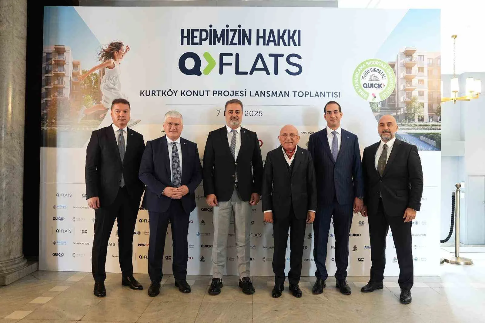 Gayrimenkul sektöründe ‘sigorta destekli güvenli konut’ modeli Qflats projesiyle İstanbul