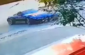 Gaziantep’te yönetmeliğe uygun plaka takmayan ve drift atan lüks aracın