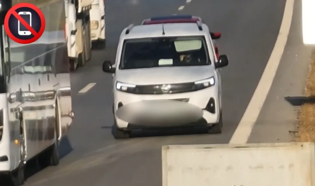 Gaziantep’te jandarma ekiplerinin dron destekli otoyol denetimlerinde 4 bin 599