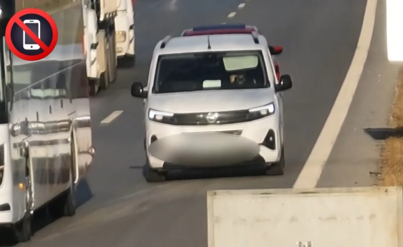 Gaziantep’te jandarma ekiplerinin dron destekli otoyol denetimlerinde 4 bin 599