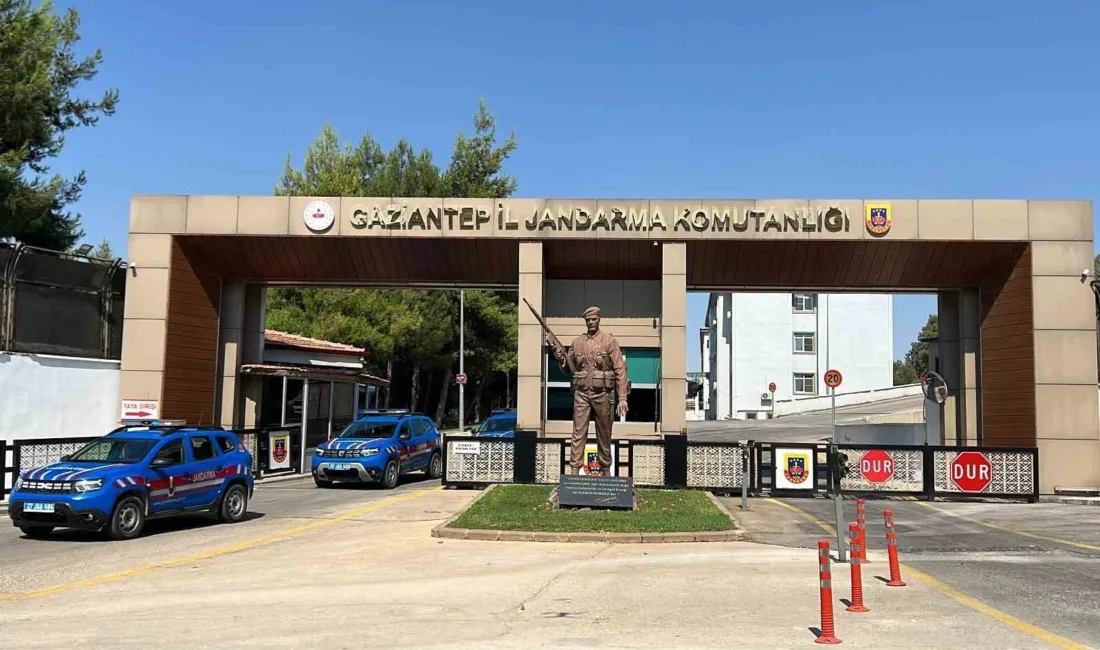 Gaziantep’te jandarma ekiplerinin son bir ayda yaptığı operasyonlarda yakalanan hırsızlık