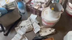 Gaziantep’te polis ekipleri tarafından kaçakçılıkla mücadeleye yönelik yapılan operasyonda 2