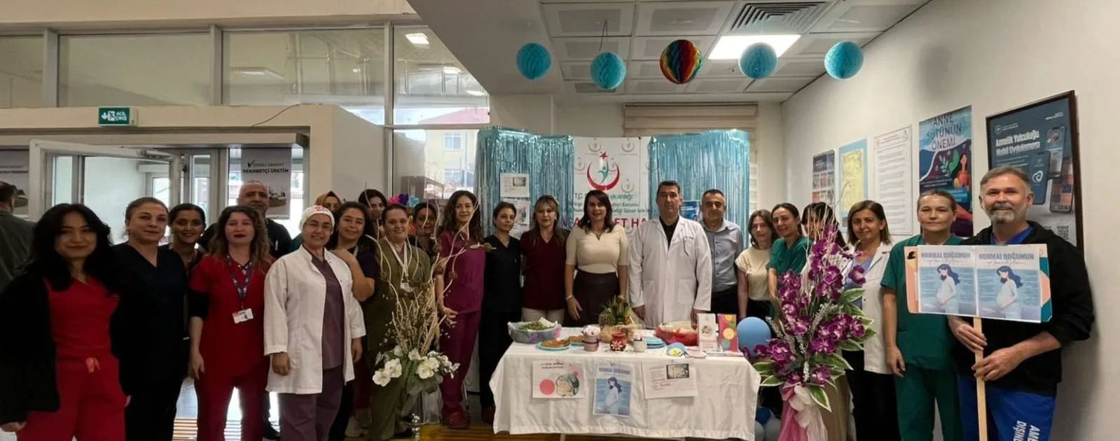 Antalya’nın Gazipaşa ilçesinde, Gazipaşa Devlet Hastanesi tarafından anne adaylarına yönelik,