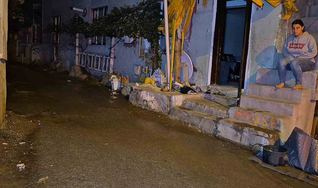 Bartın’da gece yarısı büyük gürültü ile patlayan su borusu mahalleye