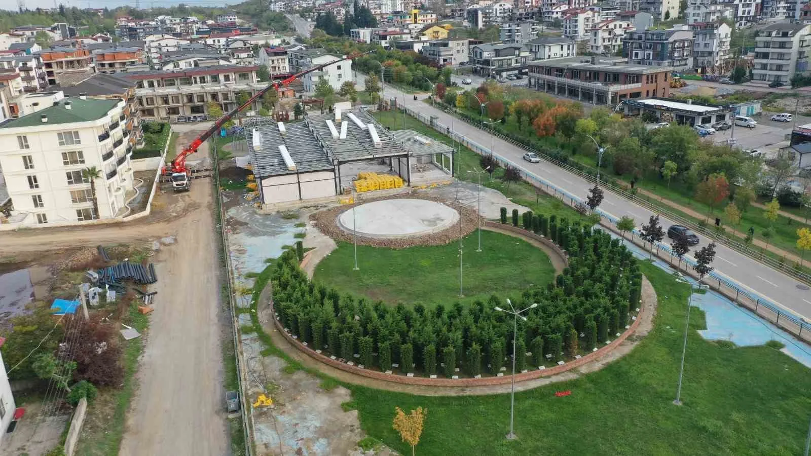 Başiskele’de bilim ile teknoloji üssü olacak şekilde projelendirilen Bilim Parkı-İslam
