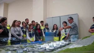 Nükleer Enerji Mühendisliği Bölümü öğrencileri, Mersin’de bulunan Akkuyu Nükleer Güç