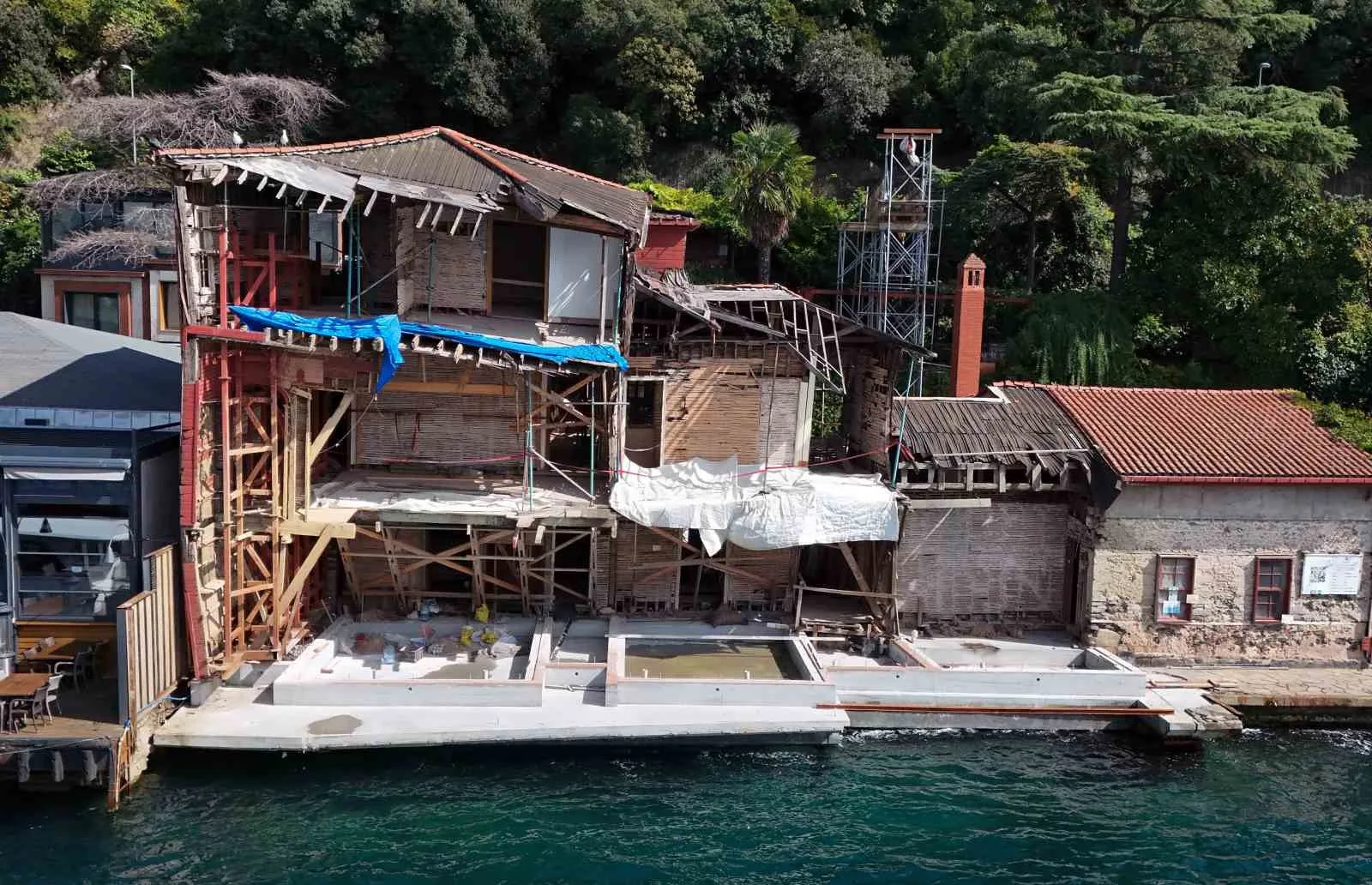 İstanbul Boğazı’nda 2018 yılında meydana gelen gemi kazasında yıkılan 346