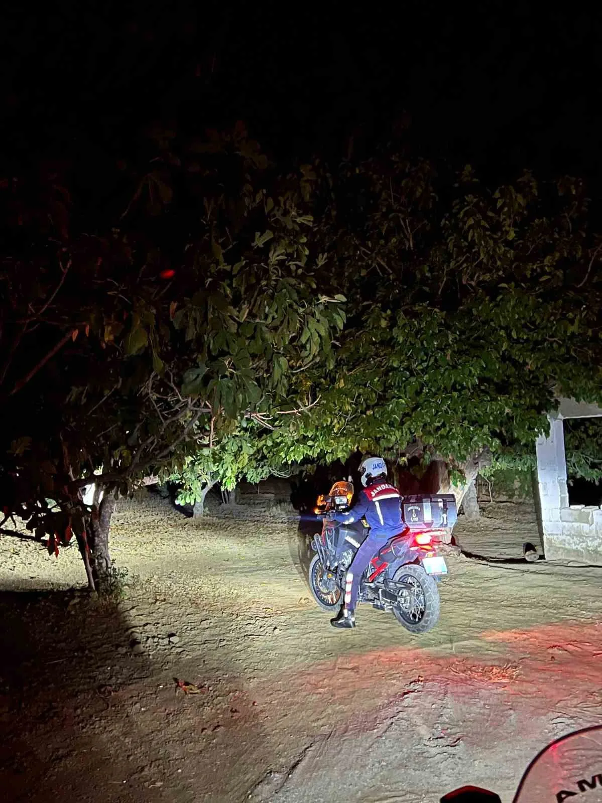 Aydın’ın Germencik ilçesinde jandarma ekipleri incir sezonunda yaşanabilecek hırsızlıkların önlenmesi