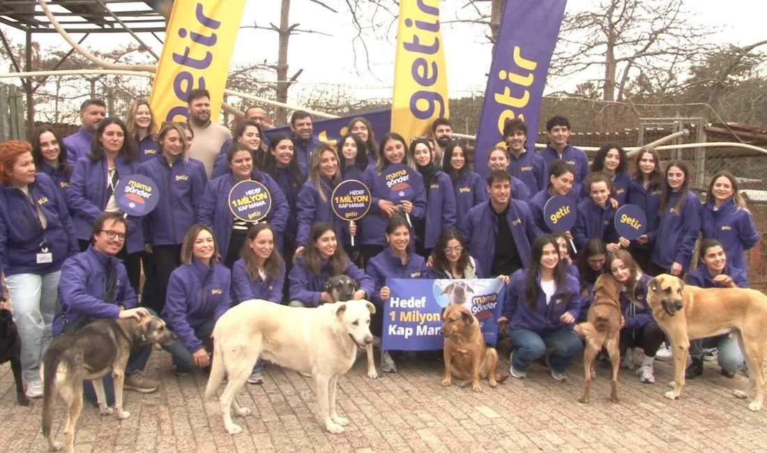 Getir, 4 Ekim Dünya Hayvanları Koruma Günü kapsamında HAYTAP aracılığıyla