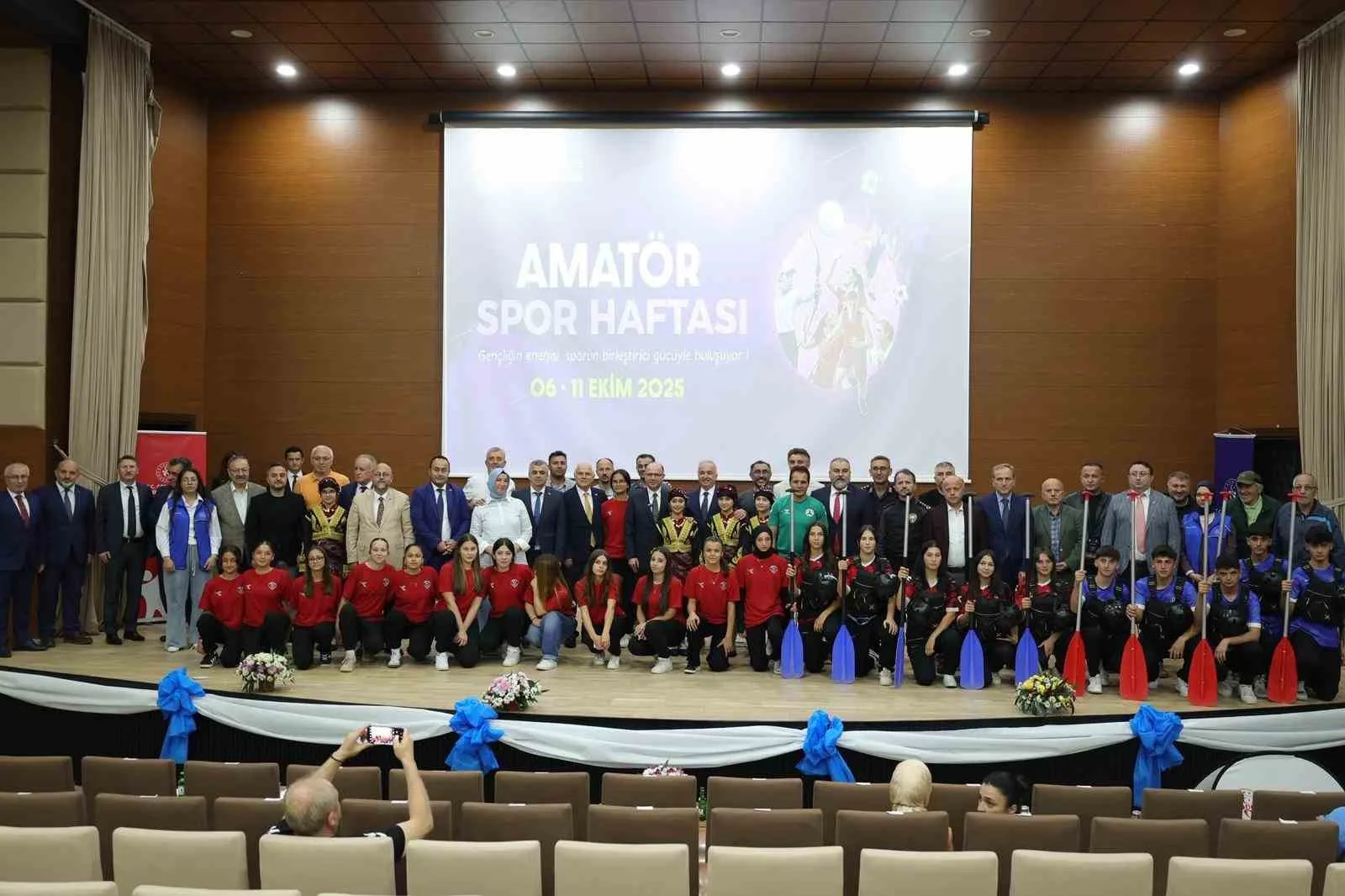 Giresun’da gerçekleştirilen “Amatör Spor Haftası ve 2025-2026 Eğitim Öğretim Yılı