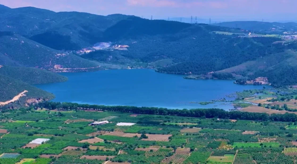 Bursa’nın Kestel ilçesindeki Gölbaşı Göleti, sadece 5 ay içinde tamamen