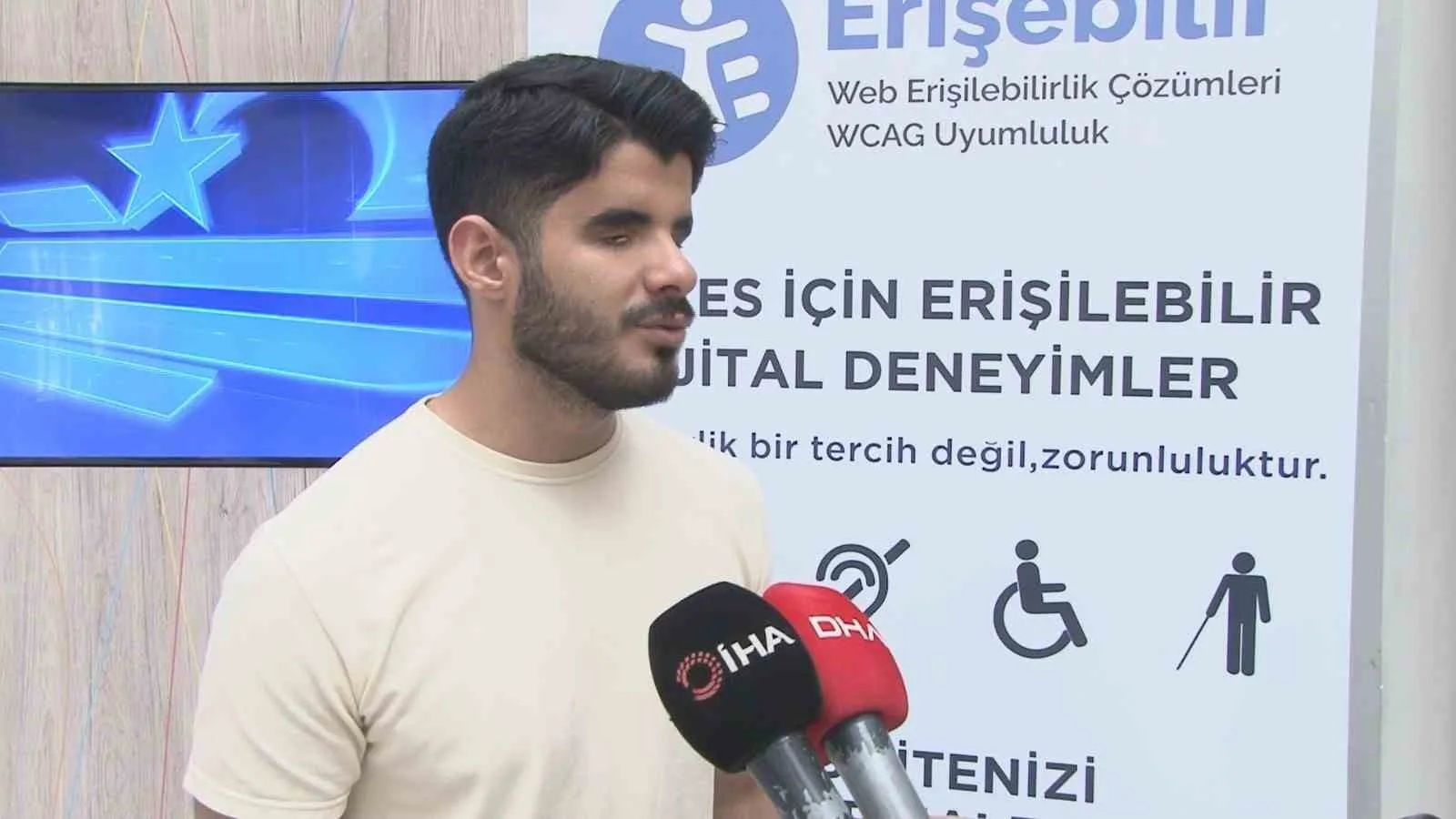 Geliştirilen Erişilebilir uygulaması, görme engelli bireylerin yön bulma, bilgiye erişimi