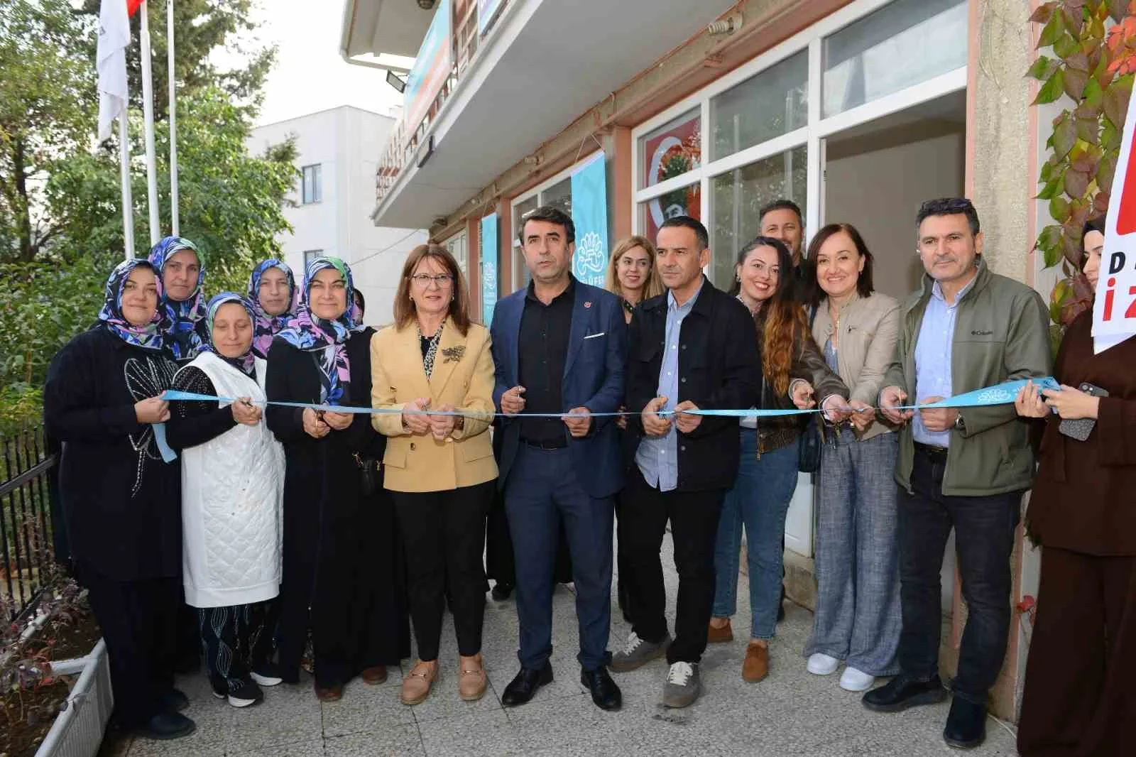 Nilüfer Belediyesi’nin desteğiyle Hasanağa Mahallesi’ne kazandırılan Kadın Yardımlaşma ve Dayanışma