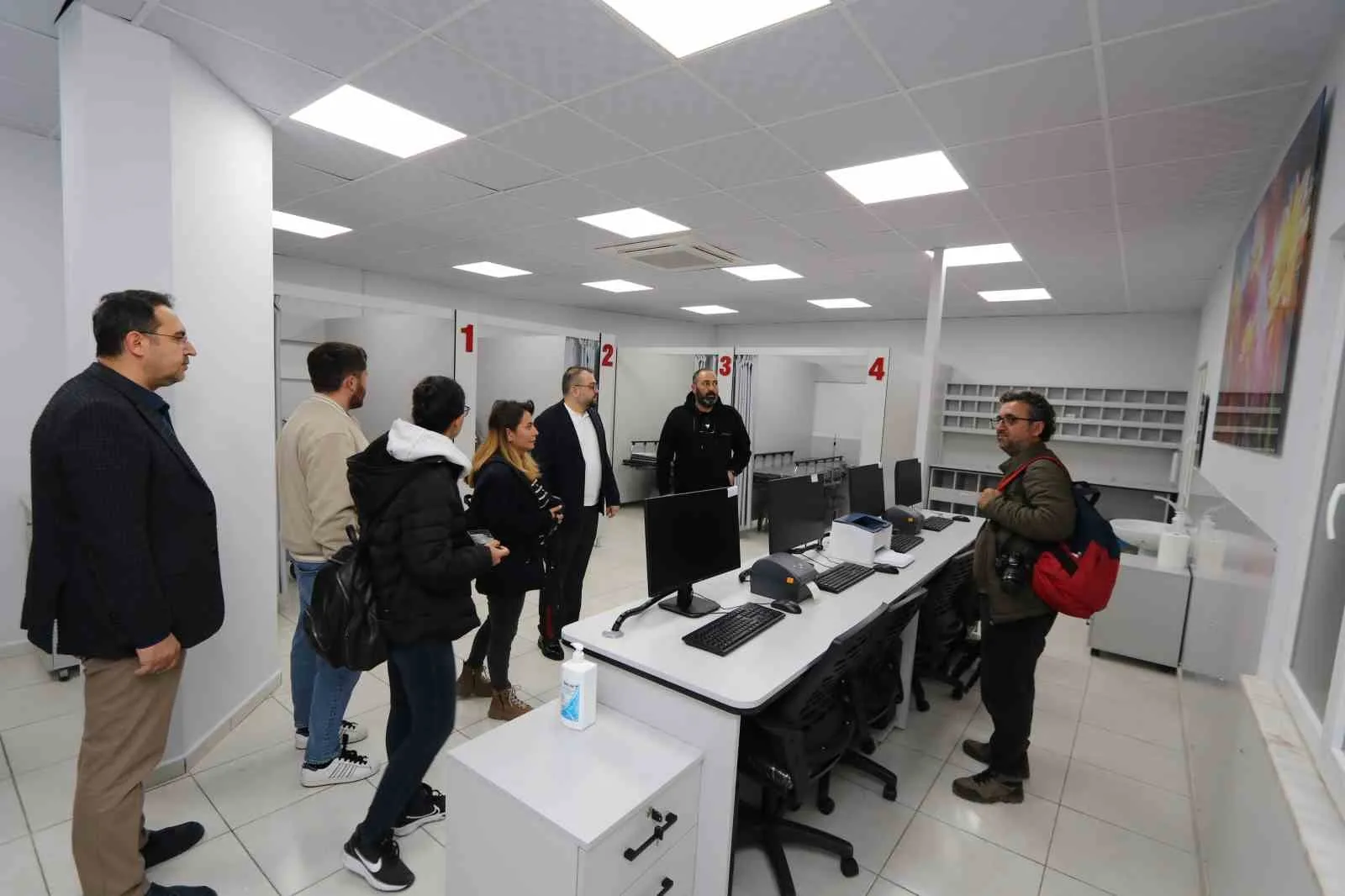 Amasya Üniversitesi Sabuncuoğlu Şerefeddin Eğitim ve Araştırma Hastanesi’nde yeşil alan