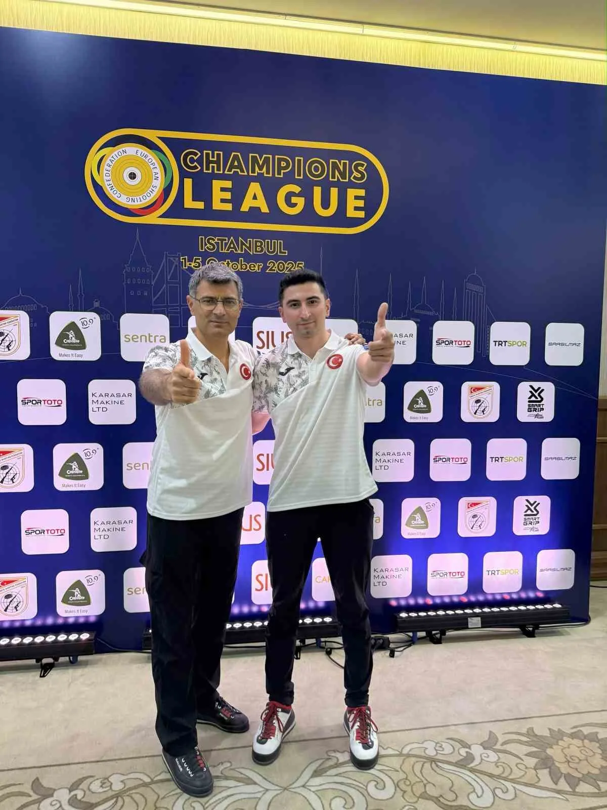 Havalı Silahlar Avrupa Şampiyonlar Ligi’nde tüm takım kategorilerinde altın madalya