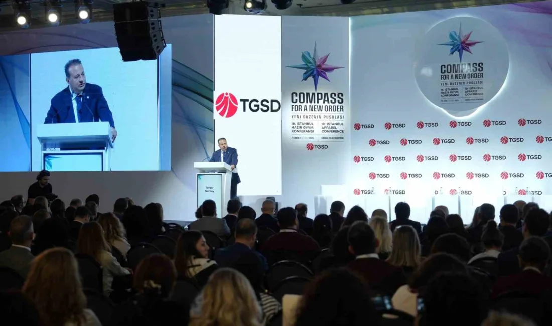 İstanbul Hazır Giyim Konferansı’nın açılışında konuşan TGSD Başkanı Toygar Narbay,