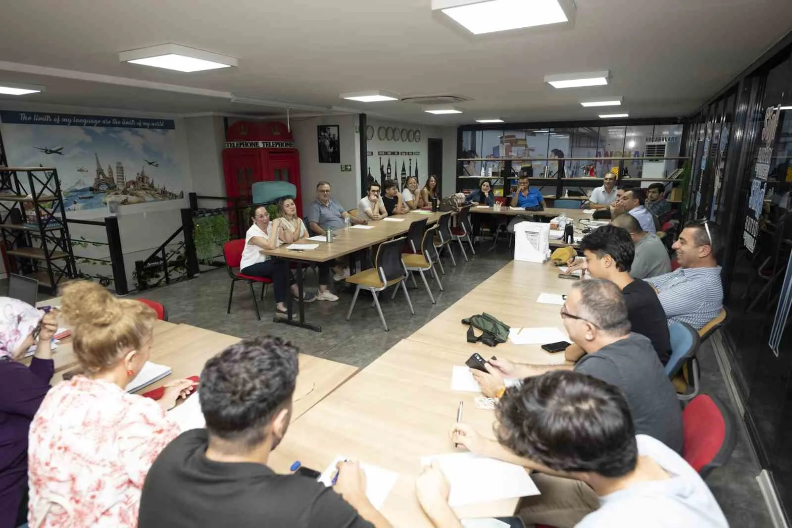 Mersin Büyükşehir Belediyesinin ücretsiz olarak düzenlediği ‘Hello Mersin Almanca Konuşma